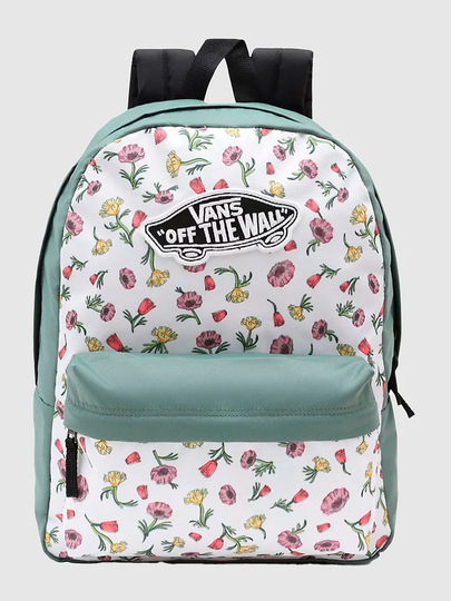 Vans Realm Backpack marshmallow/duck green