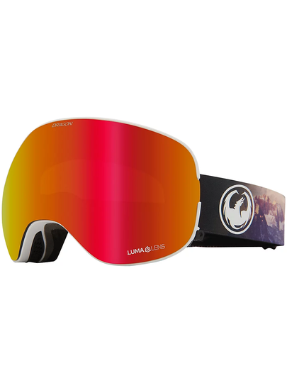 Dragon X2 Sierra (+Bonus Lens) Goggle red ion + rose