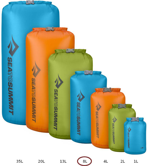 Ultra-Sil Nano Dry Sack 8L Lime