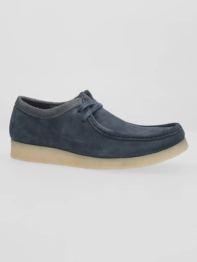 Clarks Originals Wallabee Sneakers blue suede