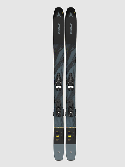 Atomic Backland 107mm 175 + Shift 13 MNC 2023 Ski Set black