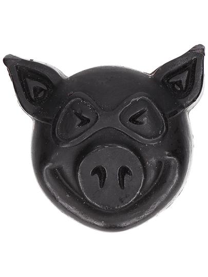 Pig Wheels Head Curb Wax black