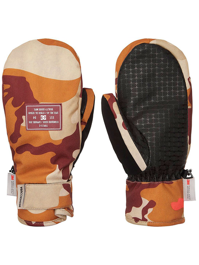DC Franchise Mittens woodland camo overcast