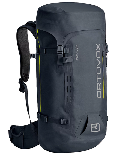 Ortovox Peak 40L Dry Backpack black steel