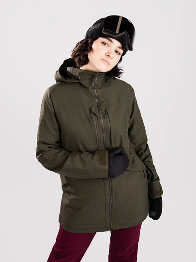 Volcom Shelter 3D Stretch Jacket black green