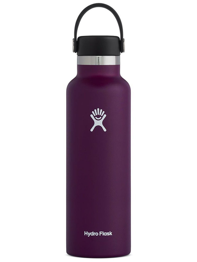 Hydro Flask 21 Oz Standard Mouth With Standard Flex Bottle eggplant