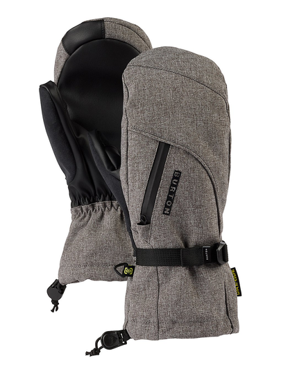Burton Baker 2 In 1 Mittens gray heather