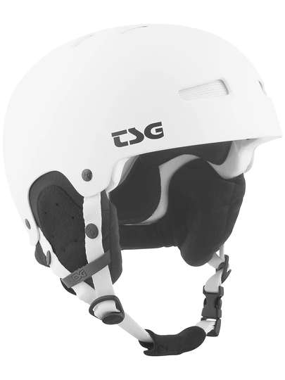 TSG Gravity Solid Color Helmet satin white