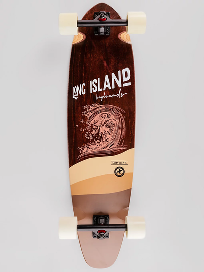 Long Island Longboards Stamp Kicktail 37" Complete uni
