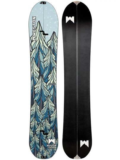 Weston Seeker 153 Splitboard pattern
