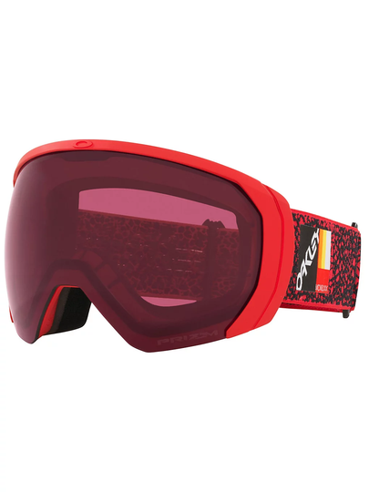 Oakley Flight Path L Redline Crackle Goggle prizm snow dark grey