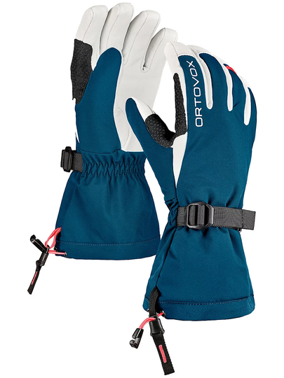 Ortovox Merino Mountain Gloves petrol blue