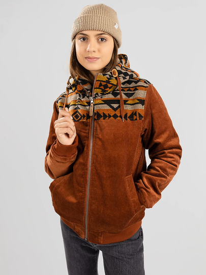 Iriedaily Indi Spice Jacket red brown