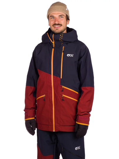 Picture Alpin Jacket dark blue/ketchup