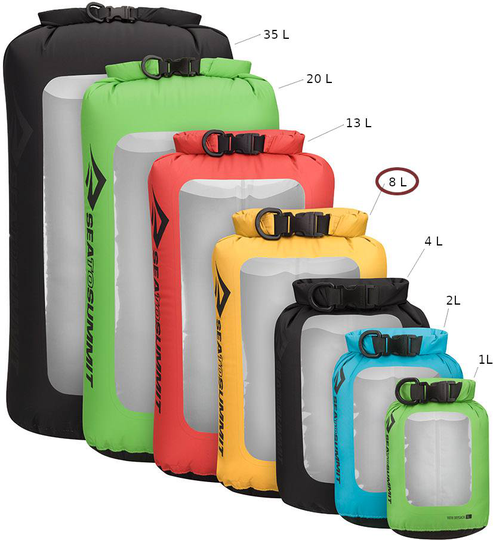 View Dry Sack 8 L Yellow