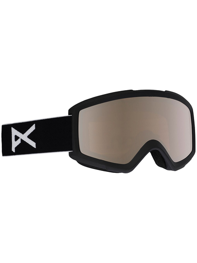 Anon Helix 2.0 Black (+Bonus Lens) Goggle silver amber +amber