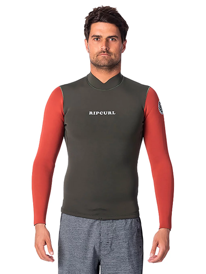 Rip Curl Dawn Patrol Revo 1.5 Longsleeve Lycra khaki