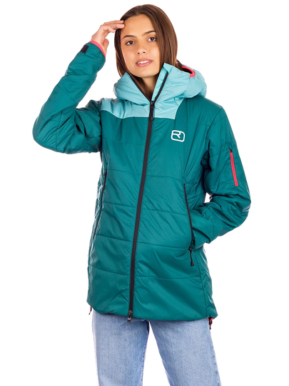 Ortovox Swisswool Zinal Jacket pacific green