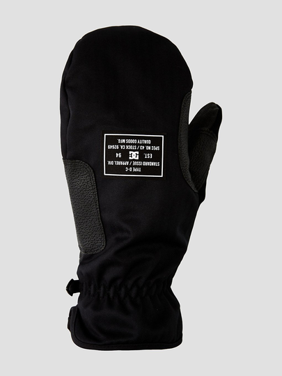 DC Tribute Mittens black