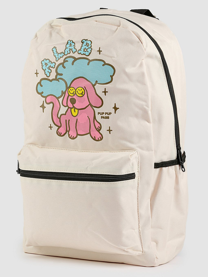 A.Lab Pup Pup Pass Backpack white asparagus