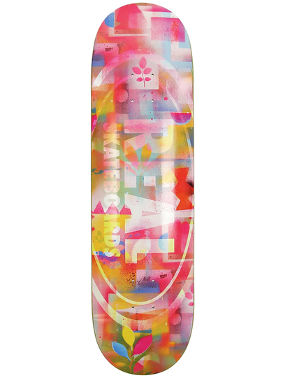 Real Team Acrylics 8.38" Skateboard Deck uni