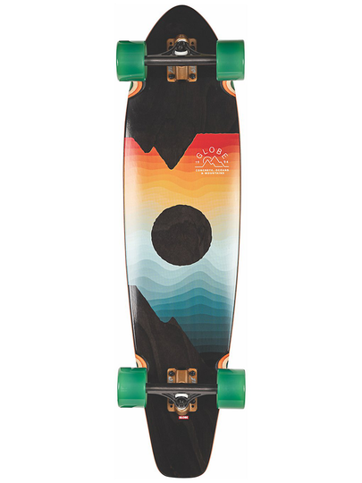 Globe Arcadia 35.875" Complete black maple/chromeset