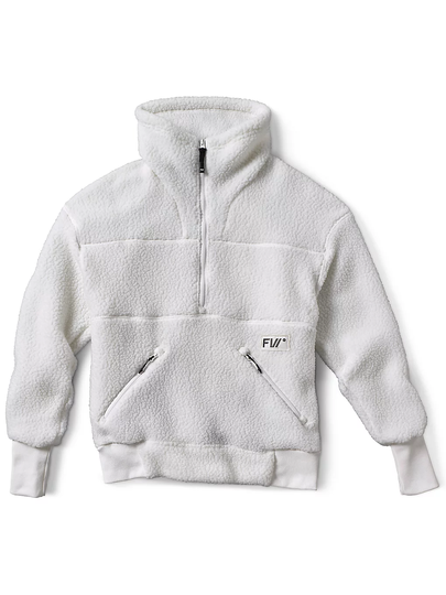 FW Root Pillow Fleece Pullover snow white