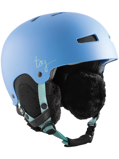 TSG Lotus Solid Color Helmet satin azuro