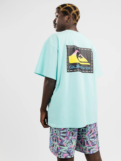 Quiksilver X Stranger Things Rainbow T-Shirt little boy blue