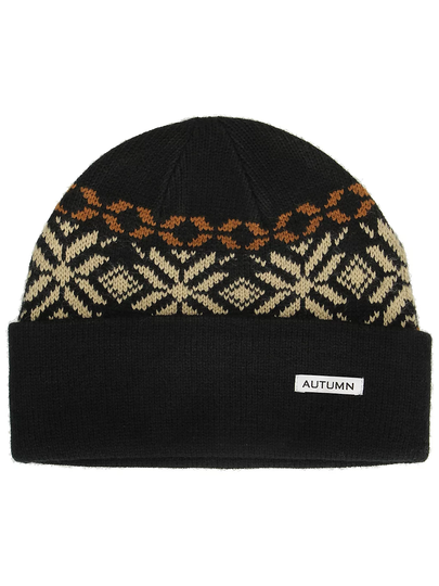 Autumn Headwear Select Roots Beanie black