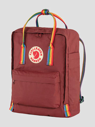 Fjällräven Kanken Rainbow Backpack ox red/rainbow pattern