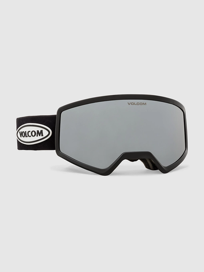 Volcom Stoney Black Goggle silver chrome