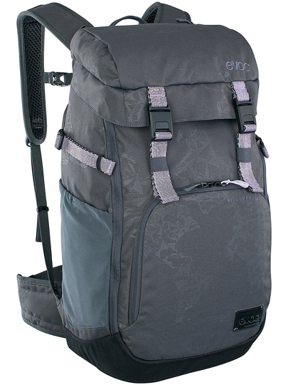 Evoc Mission Pro 28L Backpack mlt crbn gry/purpl rs/blk