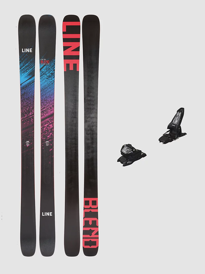 Line Blend 100mm 171 + Griffon 13 ID 2023 Ski Set design