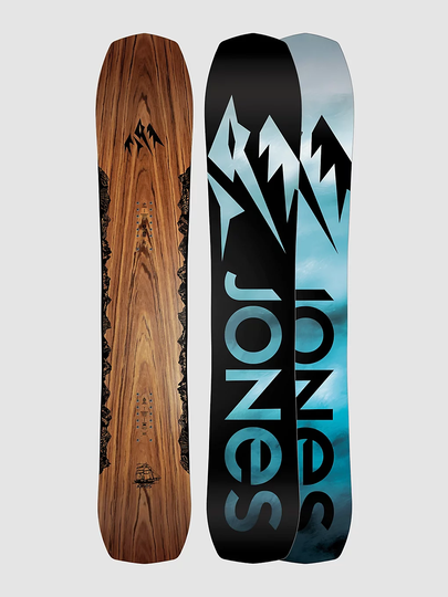 Jones Snowboards Flagship 158 2023 Snowboard wood veneer