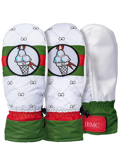 JBMC CTG Andrew Wilde Mittens white/green