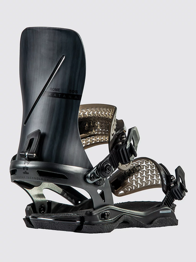 Rome Katana 2023 Snowboard Bindings black grain