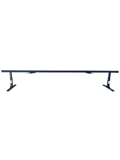 Flat Spot Rail To Go Round + Straight Extension Skate Obstacle black