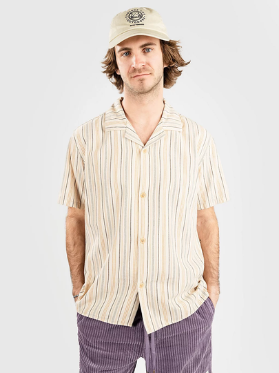 Rhythm Vacation Stripe Shirt natural
