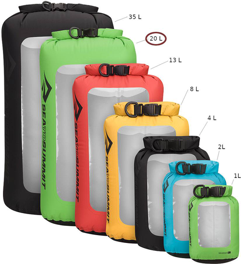 View Dry Sack 20 L Yellow
