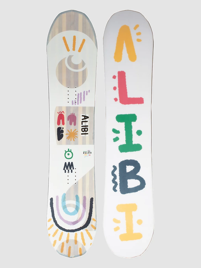 Alibi Snowboards Recess 125 2023 Snowboard uni