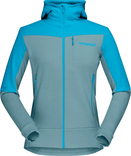 Women's Falketind Warmwool2 Stretch Zip Hood