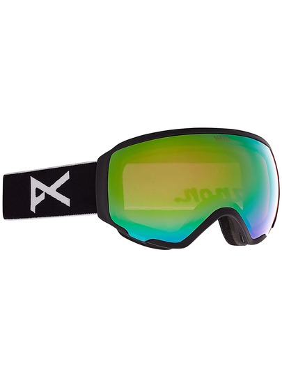 Anon WM1 Black (+Bonus Lens) Goggle prcv vrbl grn