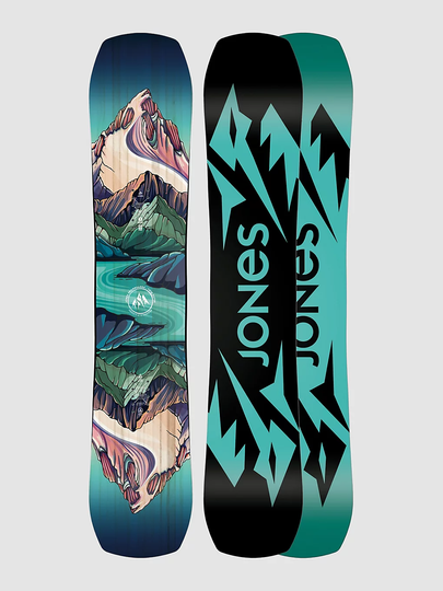 Jones Snowboards Twin Sister 140 2023 Snowboard black