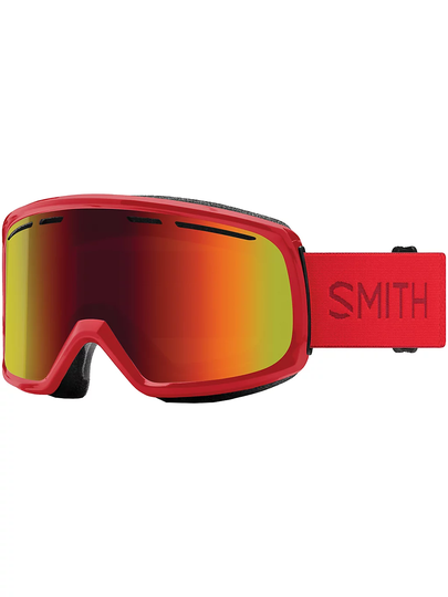Smith Range Lava Goggle red solx mirror antifog