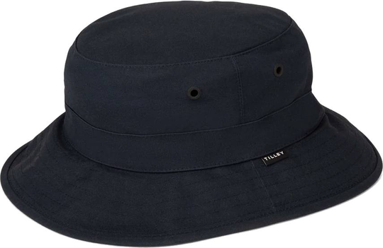 Waxed Bucket Hat Navy S