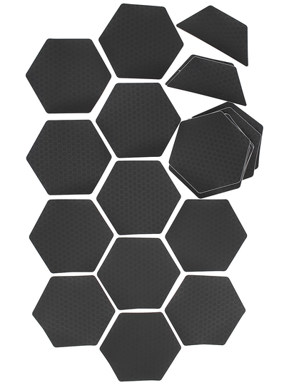 RS Pro Hexatraction Surf 20 Pieces Pad black