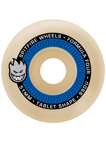Spitfire F4 99 Tabled Natral 52mm Wheels natural