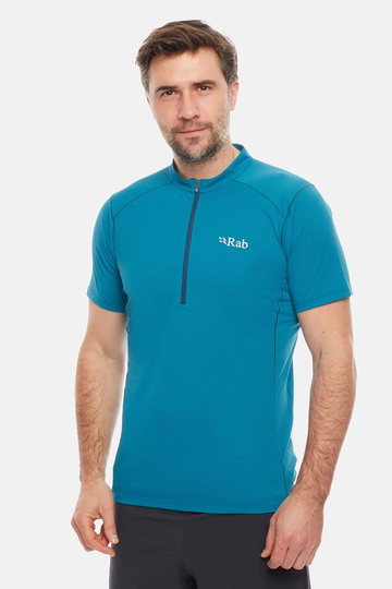Sonic Zip Tee Blue M