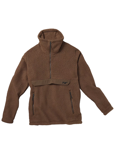 FW Root Pillow Fleece Sweater pine bark